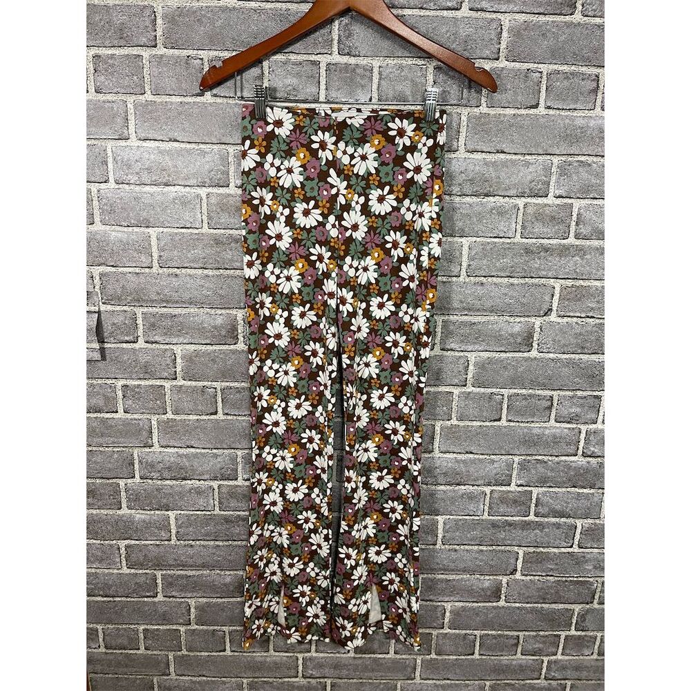 1970’s floral pattern pants.  Hollister - new with tags. Halloween costume?